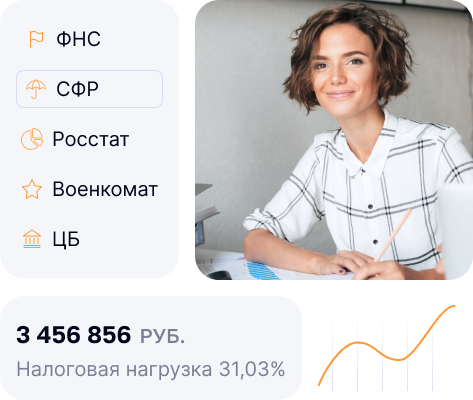 ФНС, СФР, Росстат, Военкомат, ЦБ. Налоговая нагрузка