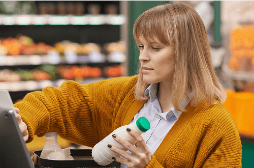 Розничный продуктовый магазин